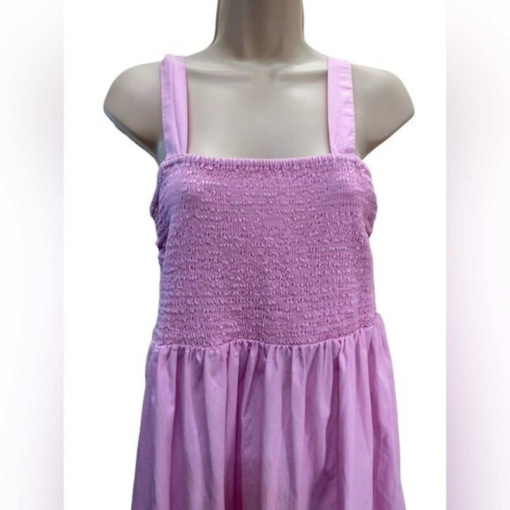 Riley & Rae Women's Sleeveless Smocked Bodice Dress - Picture 5 of 6